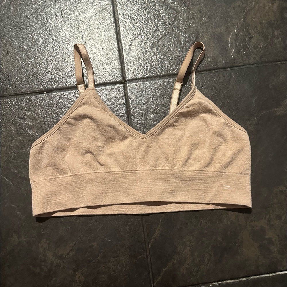 BRANWYN Essential Bralette, Merino, Color "Natural", L